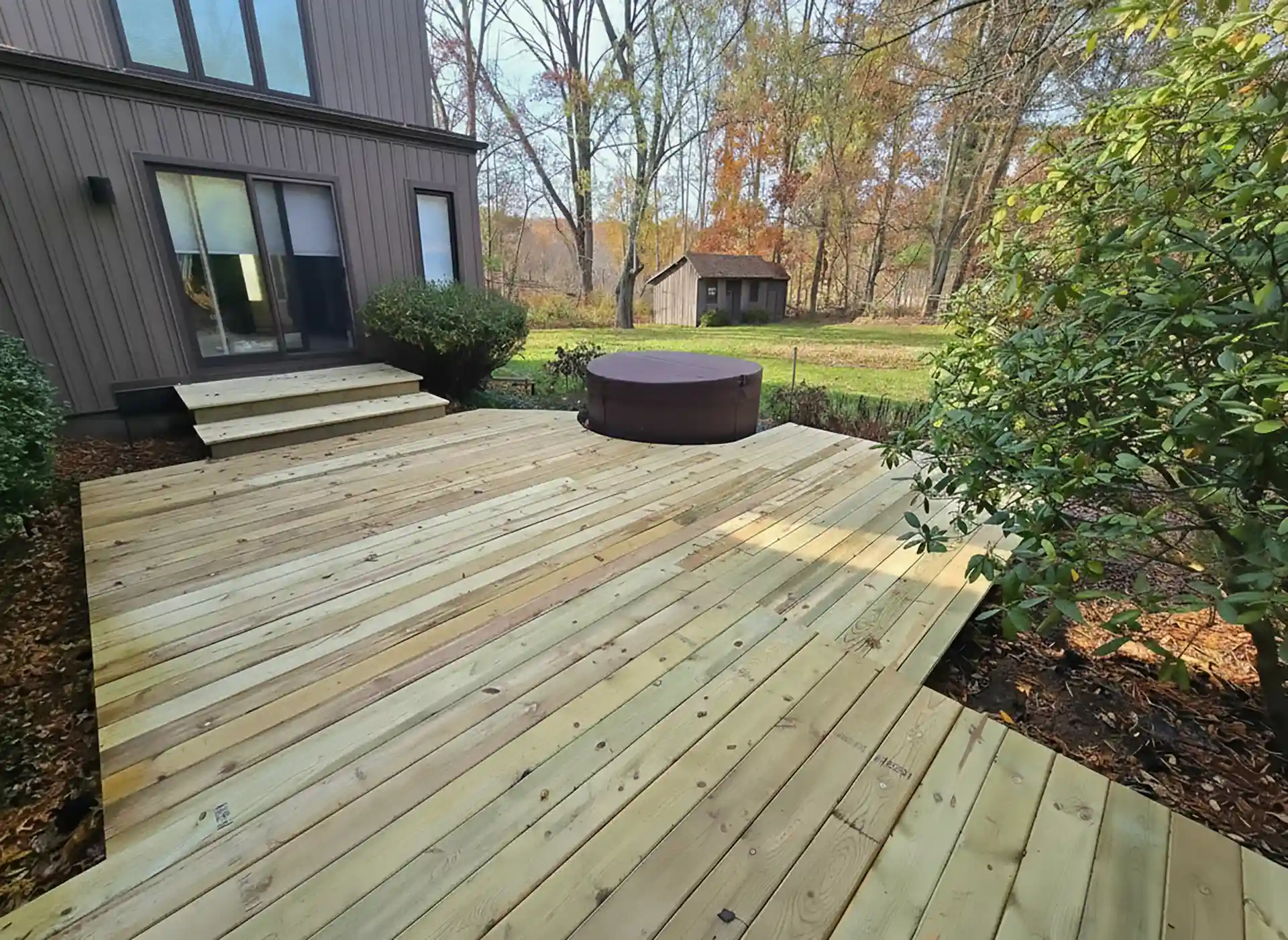 What is a Ground-Level Deck